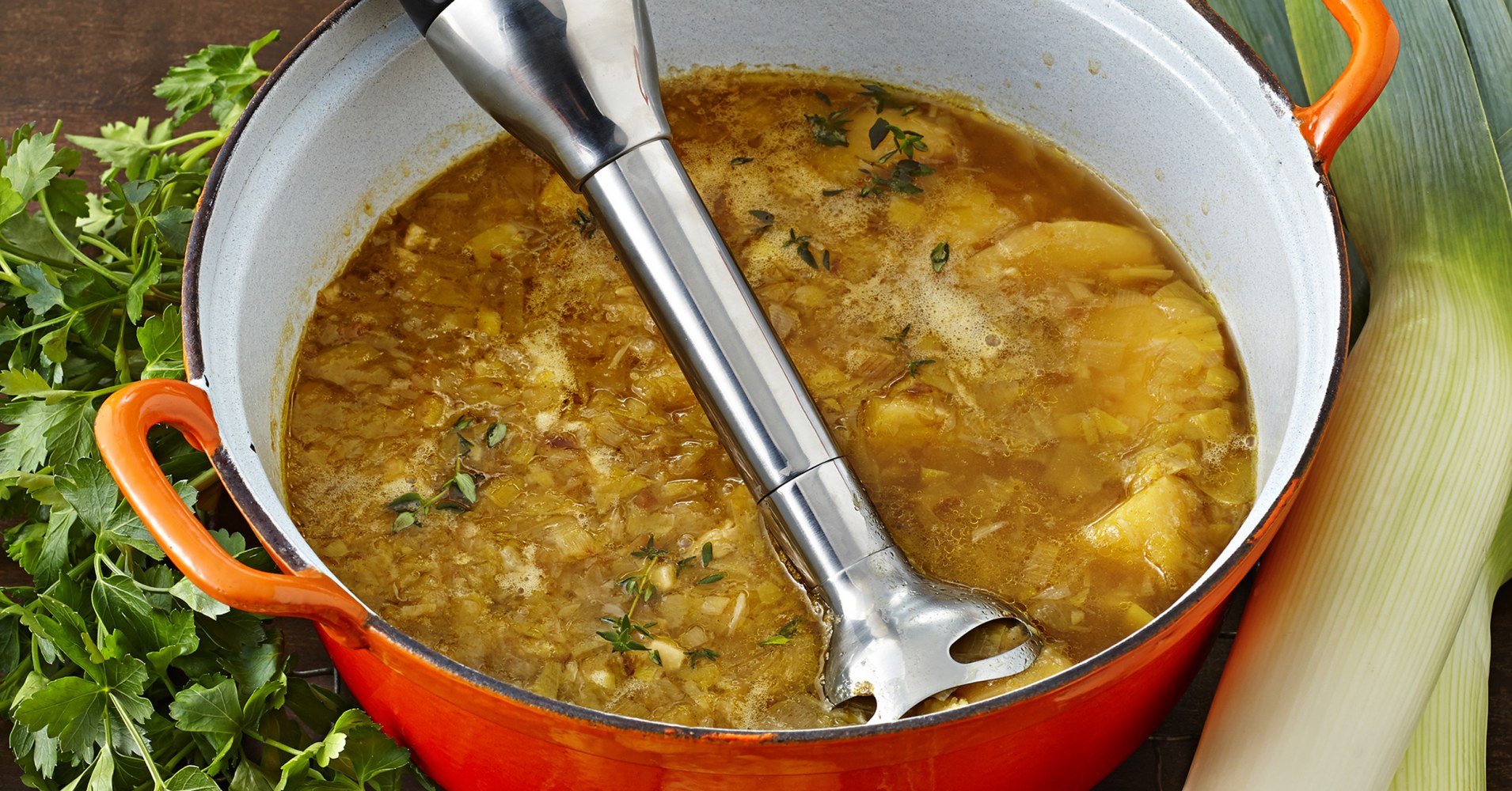 Potato and Leek Soup Recipe | myfoodbook